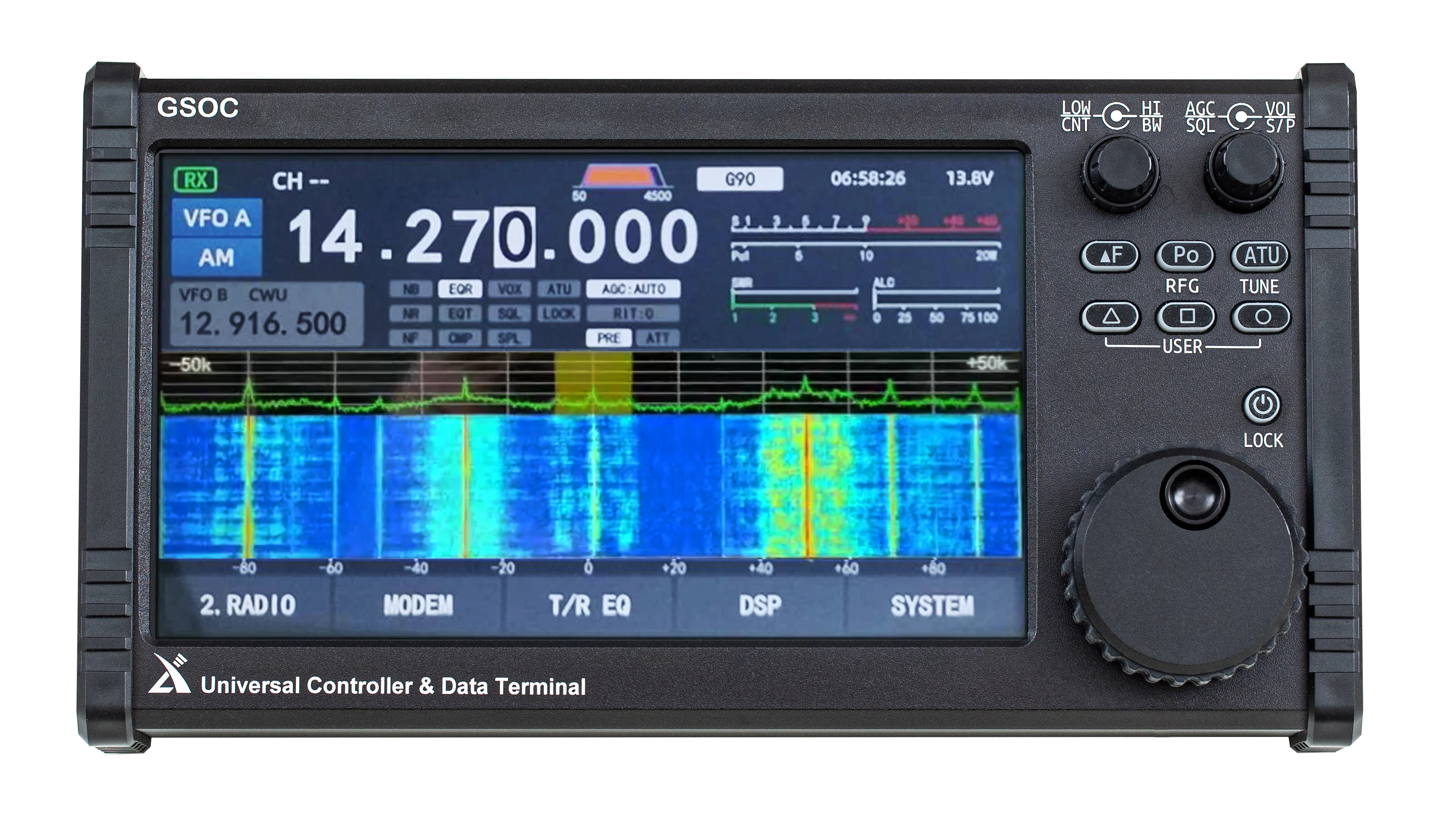 2021 Najnovšie XIEGU GSOC univerzálny regulátor plne funkčné kontroly prevádzky XIEGU rádio X5105, G90/G90S 7