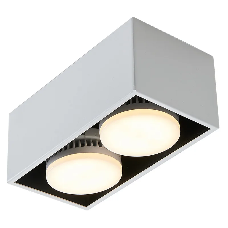 LED Stropné svietidlá Povrchovú montáž Spot led downlight žiarovka vymeniteľné 45 Stupňov Rotácie bodové svetlo domova Svietidlá