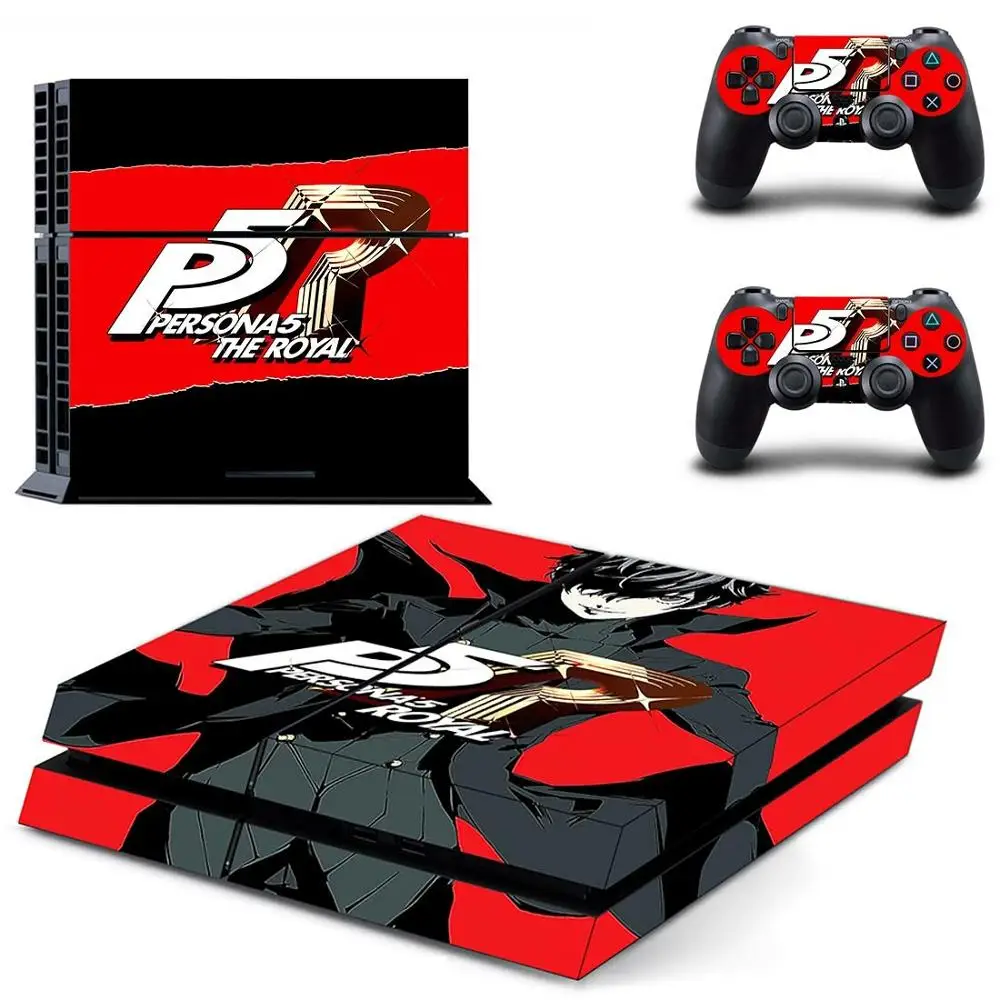 Persona 5 Royal PS4 Pokožky Nálepky Kotúča, Pre Konzoly PlayStation 4 & Radiče PS4 Pokožky Nálepky Vinyl