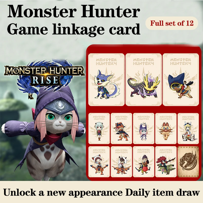 Pre Nintendo PREPÍNAČ Monster Hunter Vznik amxxbo Karty Vznik Monster Korisťou 2 Krídla Ničenia NS Špeciálneho Kódu amibo