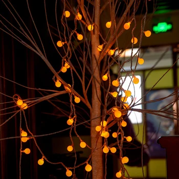 Led loptu svetlo string svadbu, dovolenku, dekorácie, osvetlenie, svietidlá, vianočné string svetlá blikajúce svetlá