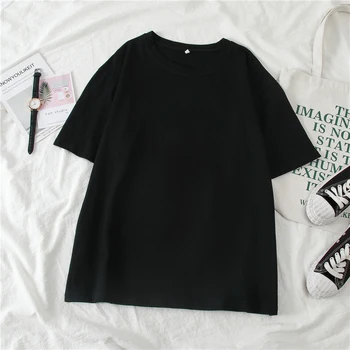 Hip Hop Streetwear Nadrozmerné Tričko List Print T Shirt Mužov Letné Krátke Sleeve T-Shirt Harajuku Bavlna Voľné Plus Veľkosť Košele