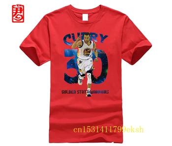 Nové Módne Stephen Curry 30 T Shirt Mužov Krátke Bavlnené Tričká Topy Kari T-tričko Tee Módne Oblečenie