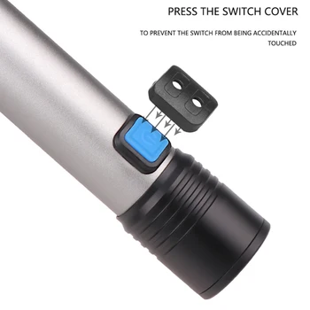 UV Lampa USB Nabíjateľné 395nm 1200mAh Ultrafialové Ručné Baterky Prenosné na Detektor Psa Moču Pet Škvrny Bed Bug