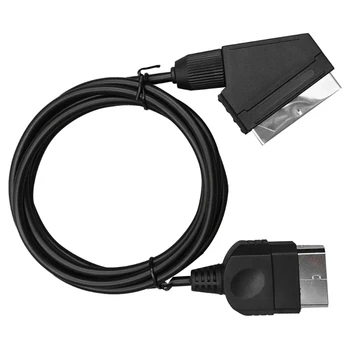 1,8 M/6 24Pin RGB Scart AV Kábel Viesť Audio Video Konektor pre XBOX Klasickej konzoly