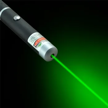 5MW 650nm Zelené Laserové Pero Black Silné Viditeľného Svetla Lúč Laserpoint 3 Farby Silné Vojenské Laserový Bod Pero