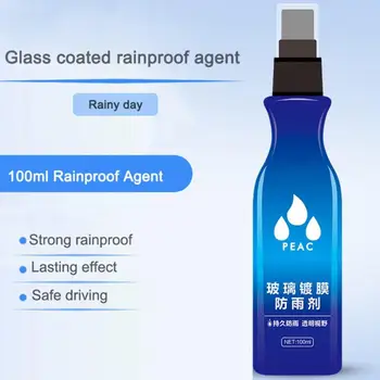 1PC 100ML Okno Defogger Auto Spätné Zrkadlo Rainproof Agent Vodu Odpudzujúce Vozidla Údržby Sklo Anti-fog Film