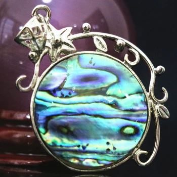 11 štýl, prírodné rainbow blue abalone shell prívesok charms fit diy náhrdelník pre ženy elegantné diy darčeky, šperky zistenia B1108