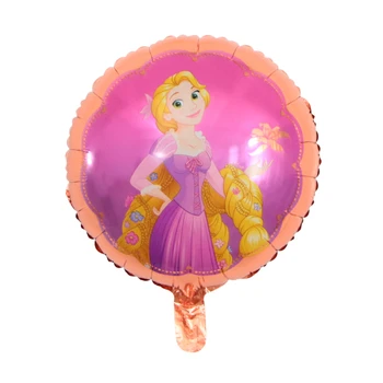 18-palcové Koleso Hliníková Fólia Balón Disney Snow White Šípková Ruženka Fóliový Balón Dievča Narodeniny, Party, Svadobné Dekorácie Balón