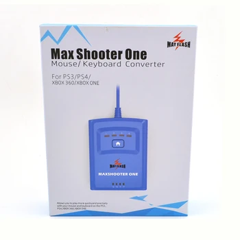 MayFlash Max Strelec JEDNÉHO Myši/Klávesnice Converter pre PS4/PS3/Xbox Jeden/Xbox 360 s Hlasovým Shake
