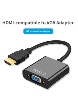 1080P kompatibilný s HDMI VGA Digitálneho Na Analógový Prevodník Kábel Pre Xbox PS4 PC, Notebook, TV Box Na Projektor Displayer HDTV