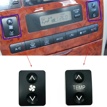 ESIRSUN Klimatizácia Panel Prepnite Tlačidlo Kryt regulácie Teploty Tlačidlo Spp vhodné Pre Toyota Corolla 55905-02130 55905-02140