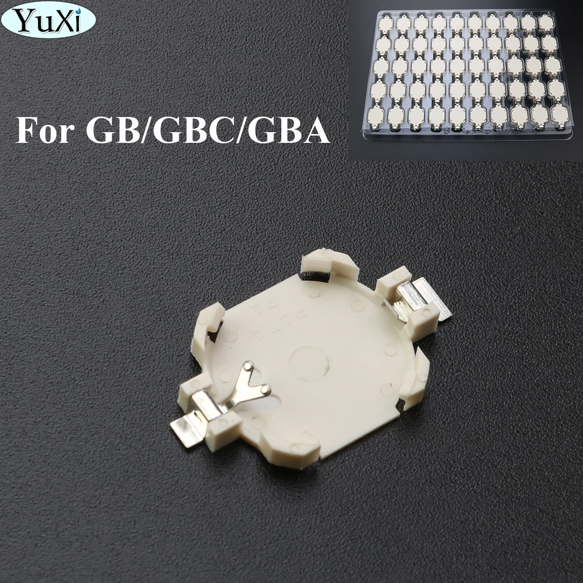 YuXi Batéria CR1616 Držiak Pre Nintend pre Gameboy pre GB VOP GBA Hra Karty 1