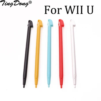 TingDong1PCS Mobilného Dotykové Pero na Dotykový displej Ceruzka Na WIIU Slotoch Pevný Plastový Stylus Pen Pre Nintend Herné Konzoly Wii U 4