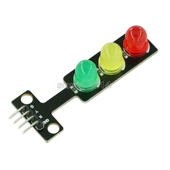 Mini 5V semafor LED Displej Modul pre Arduino Červená Žltá Zelená 5mm LED RGB -semafor pre semafor Systém Modelu
