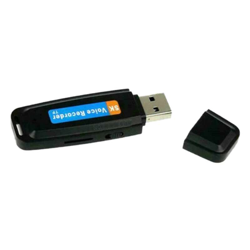 U-Disk Digitálne Audio Hlasový Záznamník Pero, Nabíjačka, USB Flash Disk, Až 32 gb Mini SD TF Vysokej Kvality 2