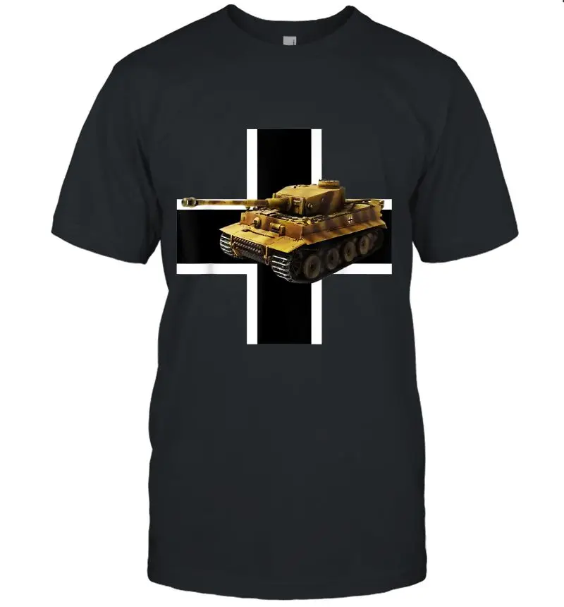 V 2. svetovej Vojne nemeckého Tanku Panzer Tiger I druhej svetovej VOJNY Armády Muži T-Shirt 2