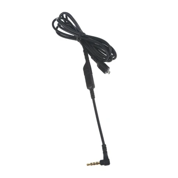 Náhradné Zvuk Palube Audio kábel Kábel Adaptéra mužmi a Čierny Kábel pre SteelSeries Artiis 7 5 3 Herné Slúchadlá
