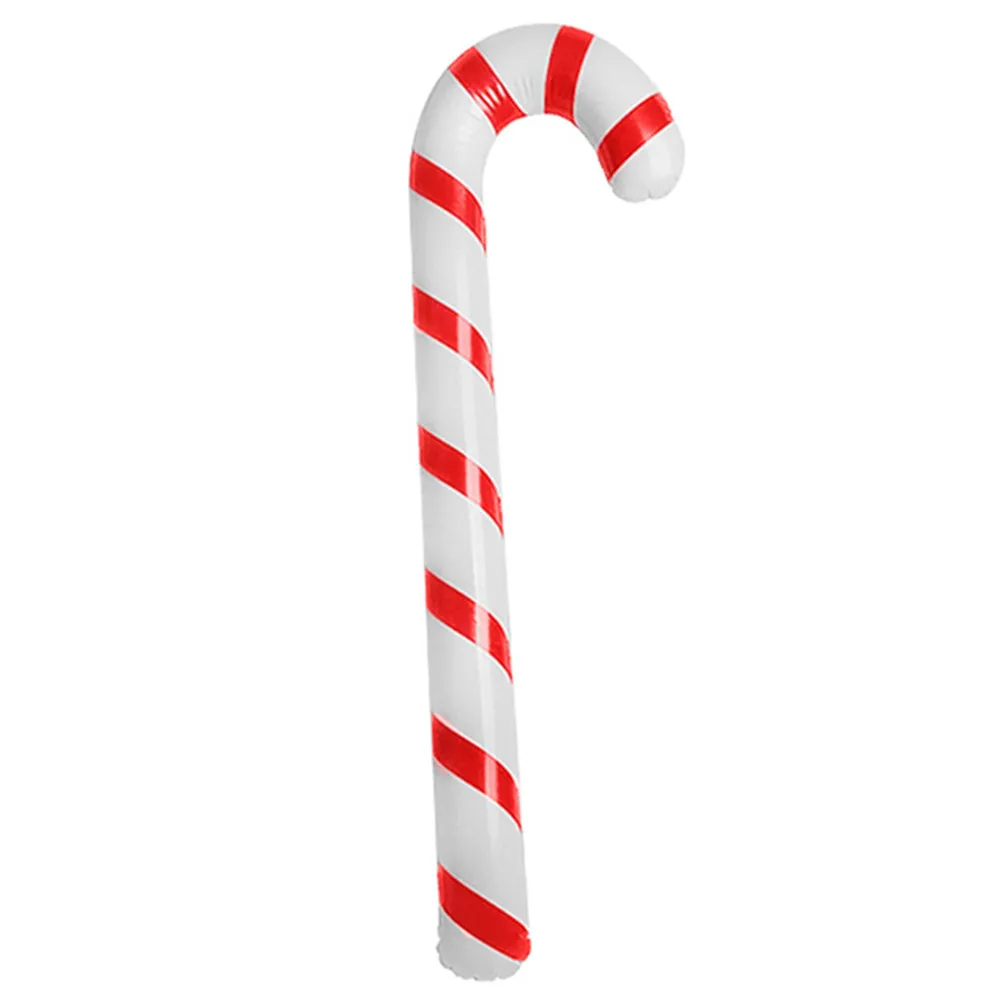 Plastové Nafukovacie Obrie Candy Cane Stick Pre Domáce Vianočný Strom Domáci Vonkajší Dekor Vianočné Darčeky Navidad 2022 Nový Rok Dekor 3