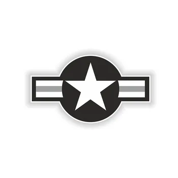 US Air Force Star Nálepky (Vysoké Rozlíšenie) Kvalita Tlače Auto Nálepky Vinyl Odtlačkový Spojené Štáty Airstar Modrá Airstars