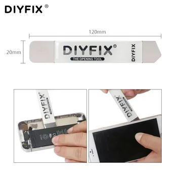 DIYFIX 12 v 1 Mobilný Telefón Repair Tool Kit Vypáčte Otváracie Nástroj Spudger Skrutkovača Nastavte pre iPhone X 8 7Plus Samsung Ručné Náradie Sada