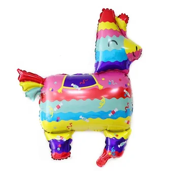 Piñata Balón Detí Veľké Hračky Alpaky Balloon Festival, Birthday Party Dekorácie Hliníkovej Fólie Balón Veľkoobchod