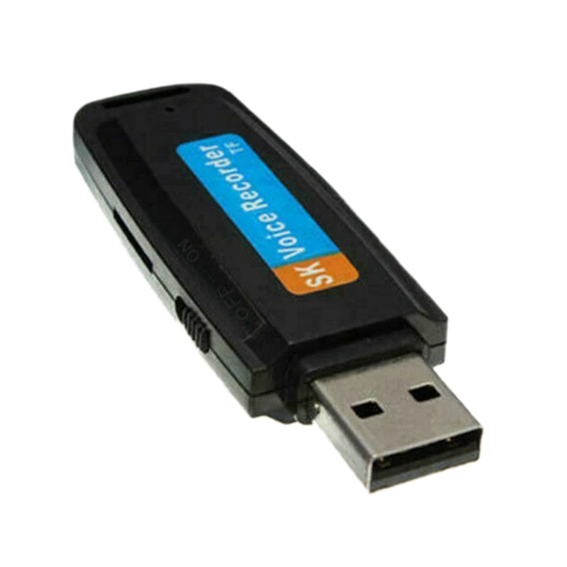 U-Disk Digitálne Audio Hlasový Záznamník Pero, Nabíjačka, USB Flash Disk, Až 32 gb Mini SD TF Vysokej Kvality 4