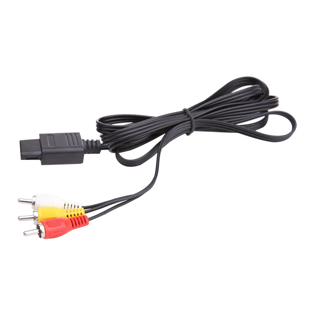1.8 m AV Audio Video/V TV Kábel Kábel RCA pre Nintendo 64 N64 GameCube NGC SNES SFC Konzoly, TV Hry, Počítač sa Pripojiť Príslušenstvo 5