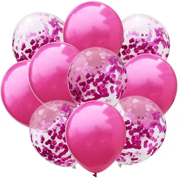 10pcs/veľa 12inch Rose Gold Latexové Balóny, Konfety Nastaviť Narodeninovej Party Dekorácie Mix Balón Výročie Svadobný Dar Globos