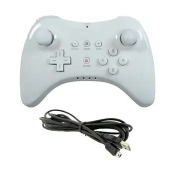 Pre WiiU Pro U Gamepad Pre Nintend Radič USB Klasický Duálny Analógový Podporu Bluetooth-compatitle Bezdrôtové Diaľkové Ovládanie