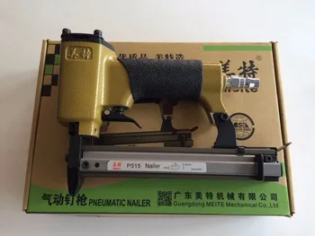 Pneumatické Nailer Zbraň Vzduchu strižných pin Zošívačka Nail Gun Nástroje pre photo frame tacker P515 Pre drevené