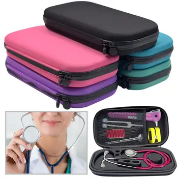 Prenosné Stetoskop Úložný Box Vykonávať Cestovné EVA Semi-vodotesné puzdro Taška Pevný Disk Pero Lekárske Organizátor Elektronické Taška