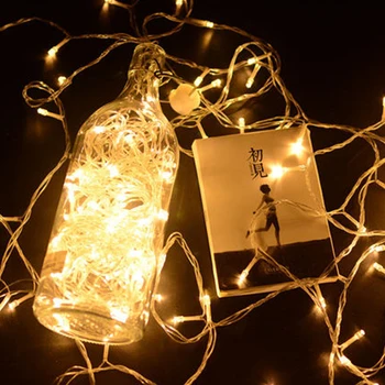 Vonkajšie LED Reťazec Rozprávkových Svetiel Nepremokavé Opony Cencúľ Lampa Garland Sviatok Vianočný Večierok String Domova Osvetlenie 2022