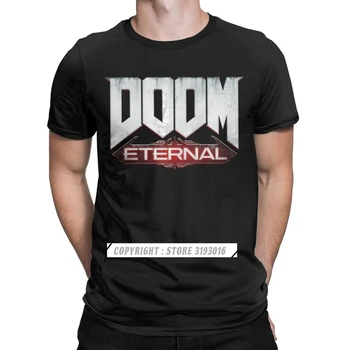 2020 Novinka Doom Večný Unsiex T Košele Mužov Čistej Bavlny Krátke Sleeve Tee Tričko pre Mužov Vianočný Darček Oblečenie Tričko 5