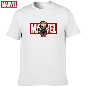 Marvel Avengers Thor T-shirt Pohodlné Priedušný bavlna Módne oblečenie pre dospievajúcich Letné Topy tričko mužov #141