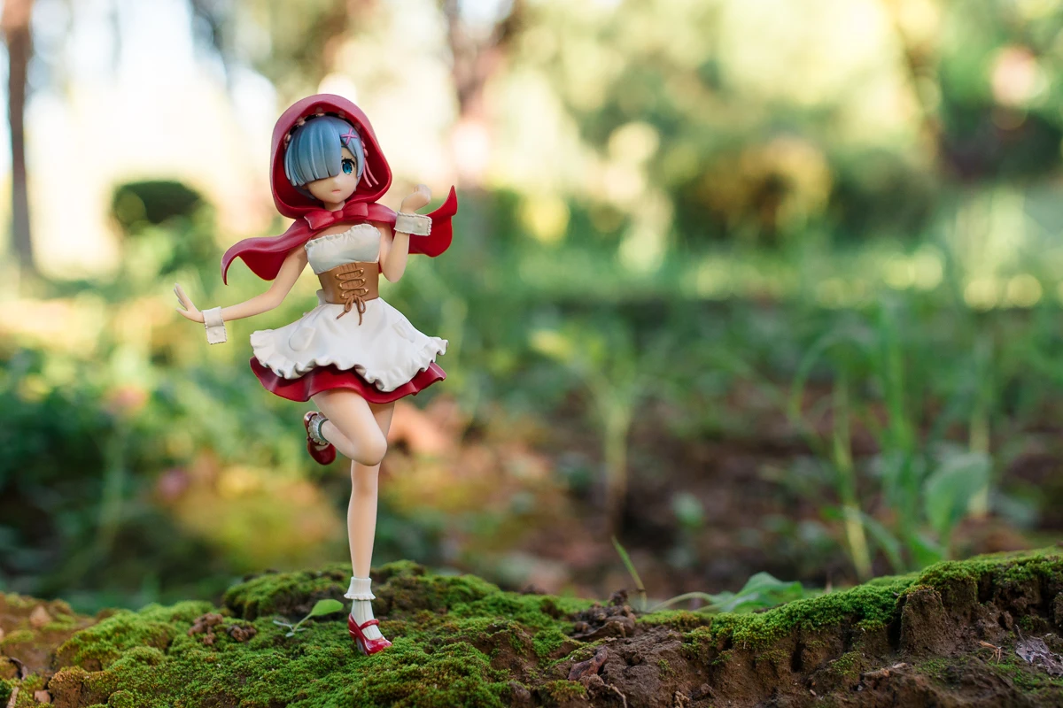 1/7Japanese anime obrázok originál Od nula do rôznych svetov Rem Little Red Hat VER akcie obrázok zberateľskú model hračky 0