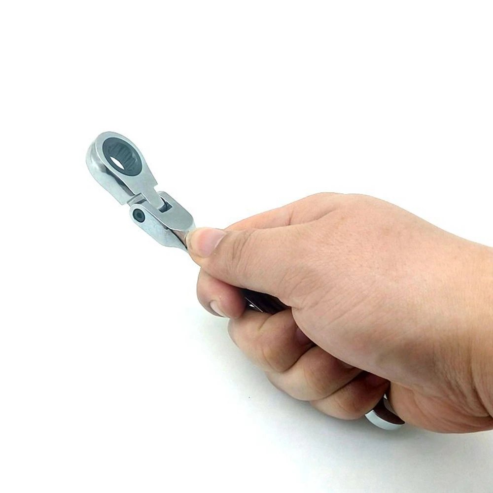 10 mm Hlavu Račňový Uťahovák Flexibilné Kombinácie Kľúč Nastaviteľný krútiaci Moment Nástroj pre Auto Repair Tool