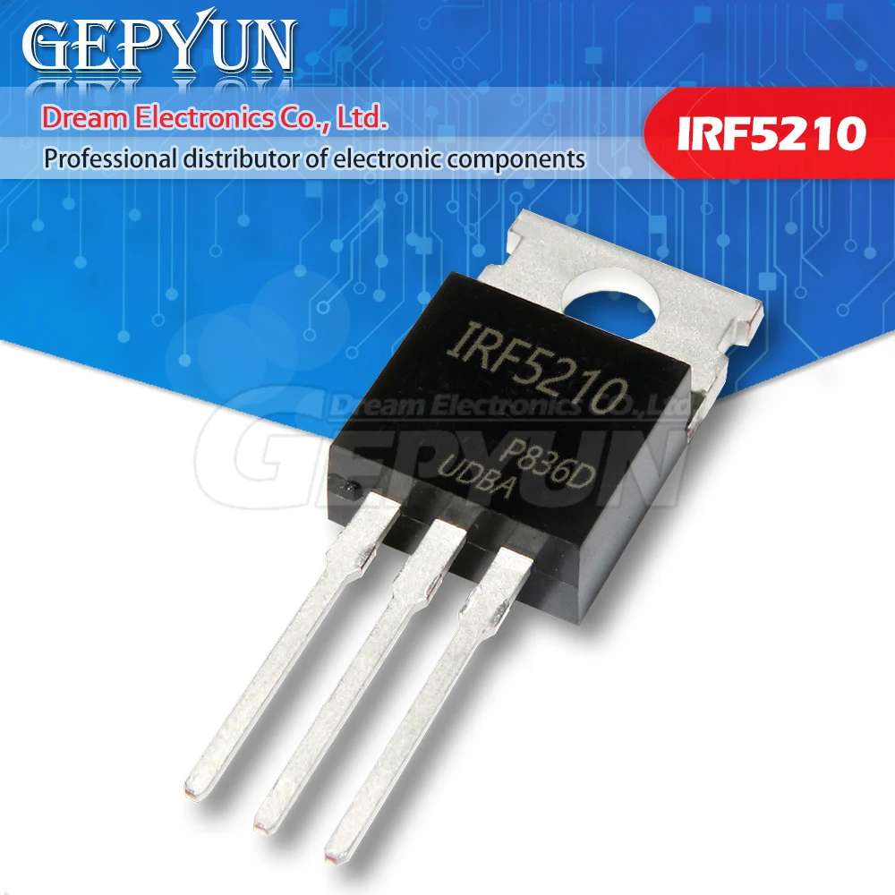 10PCS IRF5210PBF DO 220 IRF5210 TO220 nové MOS FET tranzistora