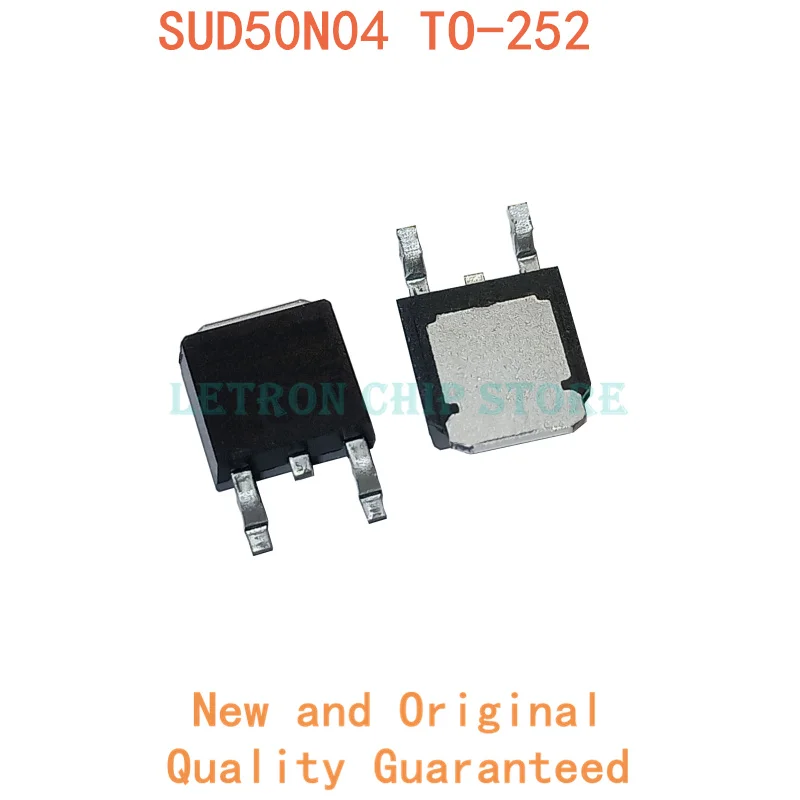 10PCS SUD50N04 NA-252 SUD50N04-8M8P 50N04-8M TO252 50N04-8M8P DPAK 50A 40V N-CH SMD MOSFET nové a originálne IC Chipset 0