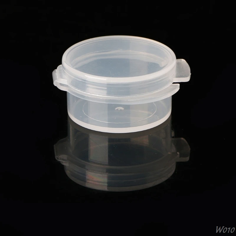 10Pcs tvoria Jar Mini Vzorky Fľaša Tesnenie Hrniec Krém na Tvár Kontajner Prenosné