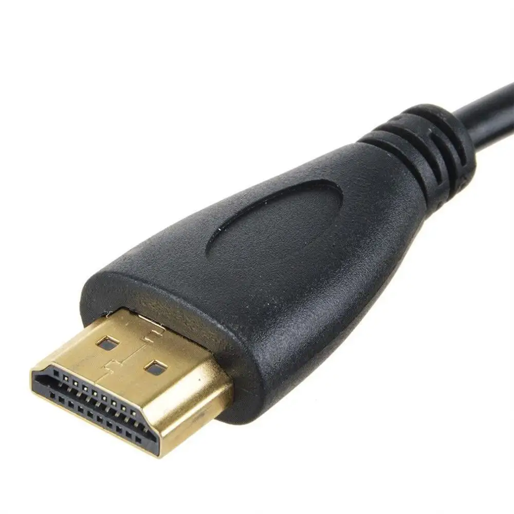 1m 1080P Micro HDMI Adaptér HDMI Kábel Kábel pre Telefón, Tablet, Fotoaparát, TV