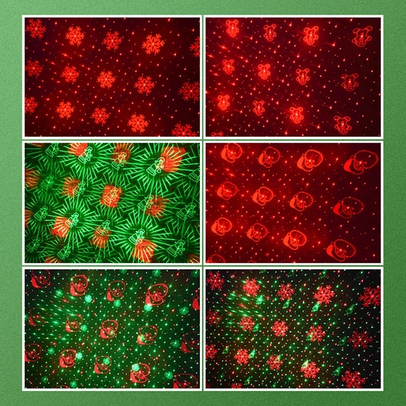 1pc Vianočnú Atmosféru Svetla Hviezdna Laserové Led Auto Strechy Star Nočné Svetlo Interiéru Atmosféru Okolia Projektor Domáce Dekorácie