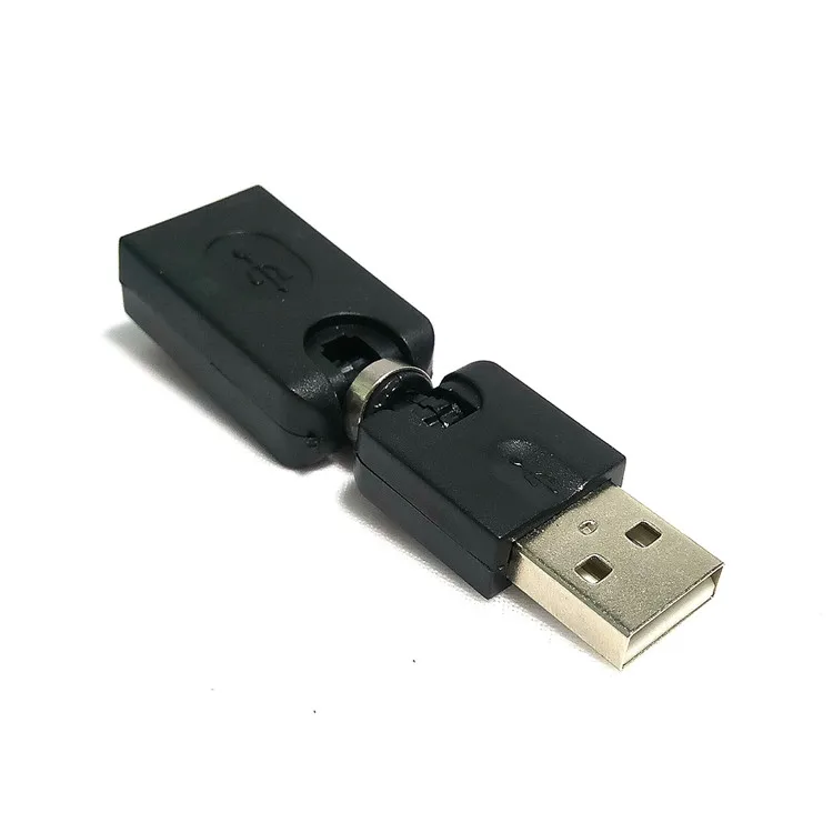1PCS USB Mužov a žien 90 180 Otáčanie o 360 stupňov Otočná Twist rozšírenie Adaptér