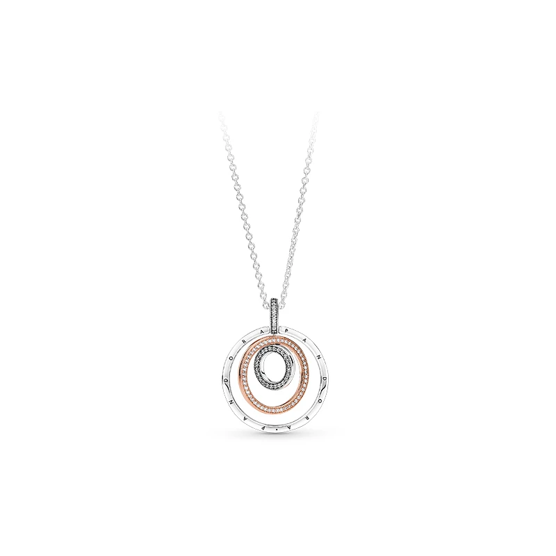2021 Letné Šperky Pre Ženy Fit Pandora Pôvodné DIY Charms Dizajnér 925 Sterling Silver Príslušenstvo Náhrdelník Bijoux Luxe