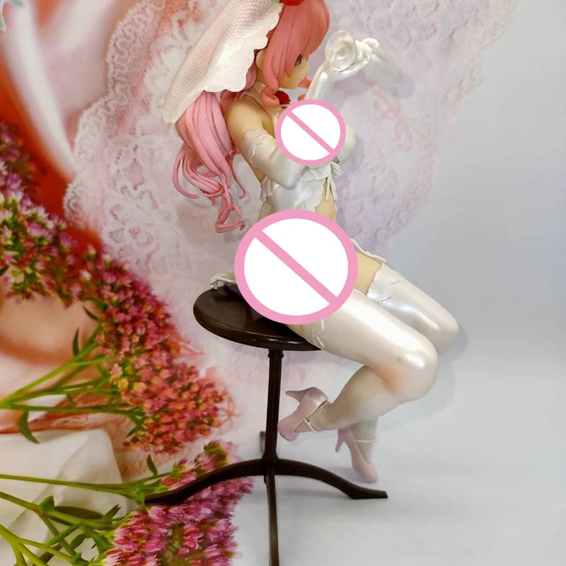 25 cm Anime Svadobné Dievča Kamano Shizuku Akcie Obrázok Hanayome Premenlivé Tvár Dobre Vyzerajúce Dievča Sedieť držanie tela PVC Model Bábiky Hračky