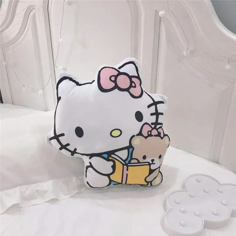 45 cm Kawaii Moje Melódie Cinnamoroll Kitty Puding Psa Sanrio Plyšové Karikatúra Roztomilý Bábiky Plushie Vankúše Anime Plyšové Hračky Pre Dievčatá