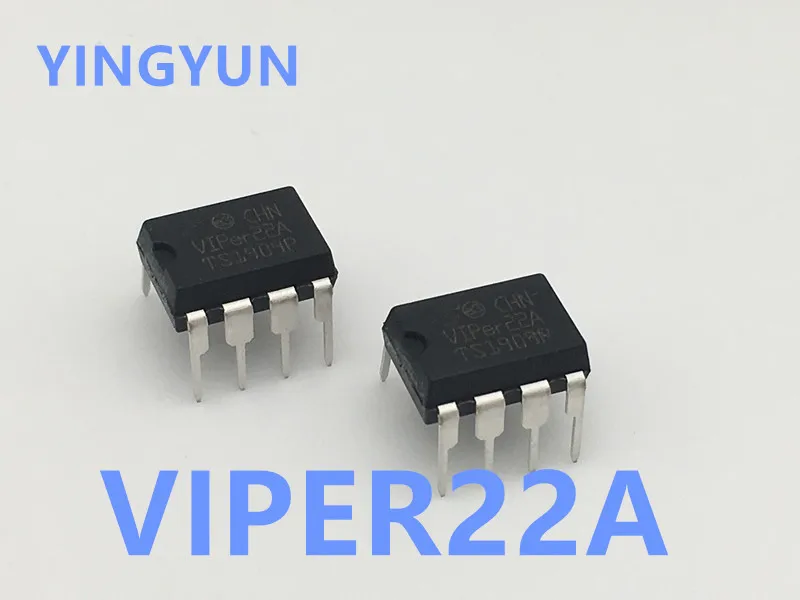 5 KS/VEĽA VIPER22A VIP22A Low Power OFF Line SMPS Primárne Switcher VIPer22 DIP-8 Nový, originálny 0