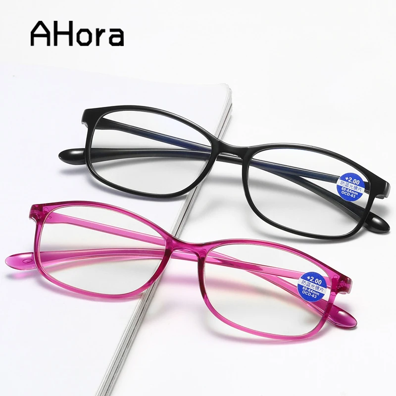 Ahora Anti Modré Lúče Okuliare na Čítanie pre Presbyopia Unisex Ultralight TR90 Živice Čítanie Okuliare Ženy Muži +1 1.50 2.0 2.5 3 3.5