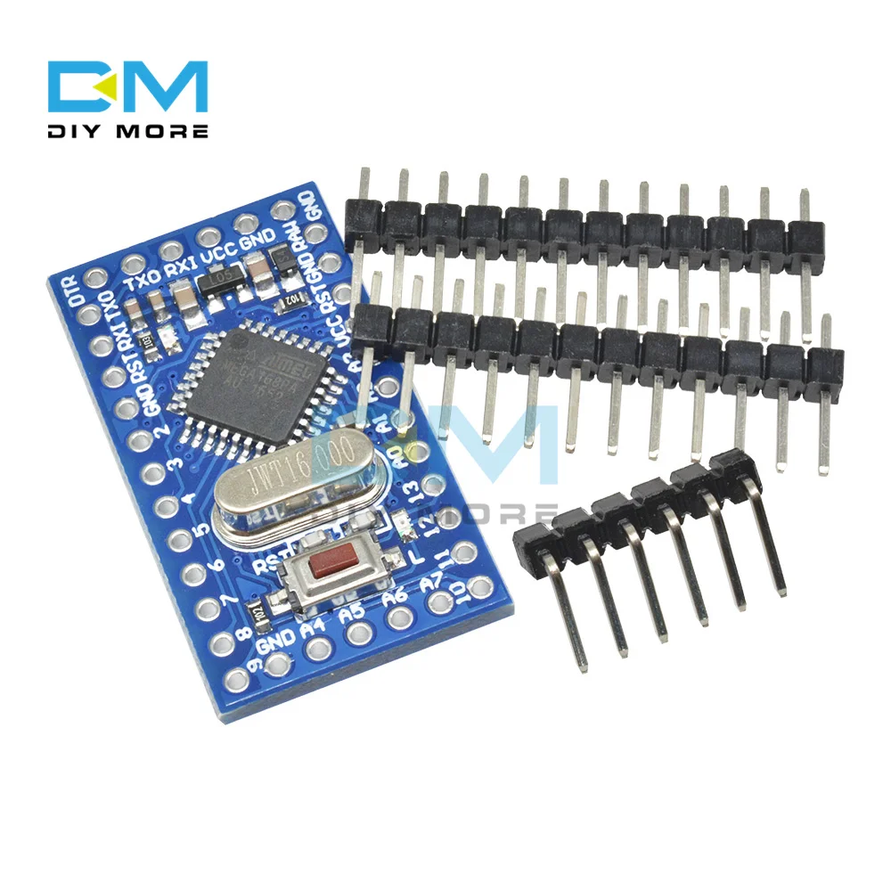 ATMEGA168P Pro Mini ATMEGA168 16MHz Bootloader Rada Pre Arduino 5V 16M Microcontrol Micro Ovládací Modul Nahradiť Atmega328p