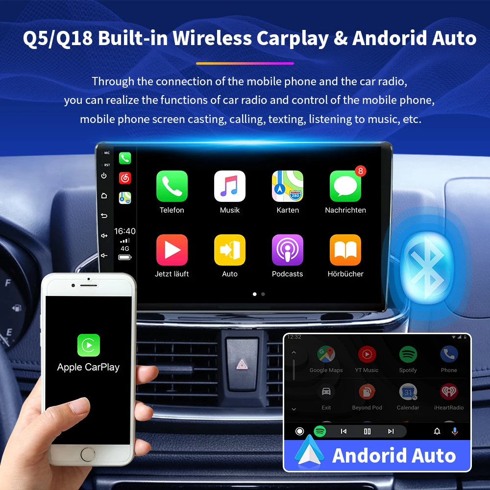 Auto Rádia pre Peugeot 307 307CC 307SW 2004-2013 Android, WIFI, Bluetooth Carplay Dotykový Displej Multimediálneho Prehrávača Navigáciu Canbus